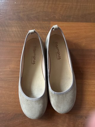 Manoletinas Pisamonas Beige Talla 34