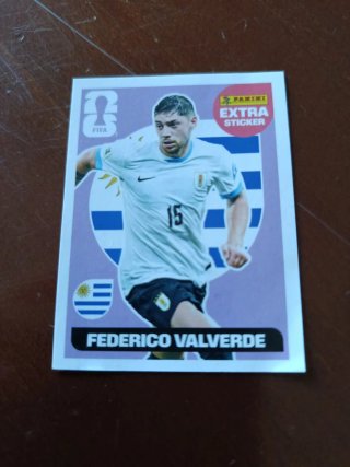 Cromo Panini Extra Sticker Federico Valverde