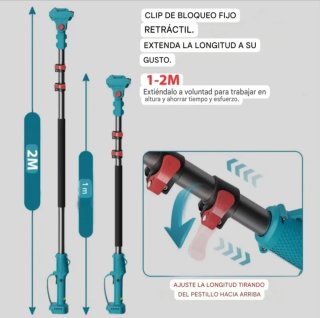 Motosierra Batería Recargable Pértiga Telescópica