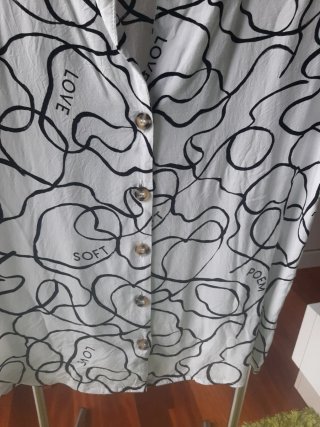 Blusa Pimkie estampada