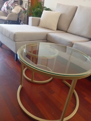 Set di tavolini rotondi