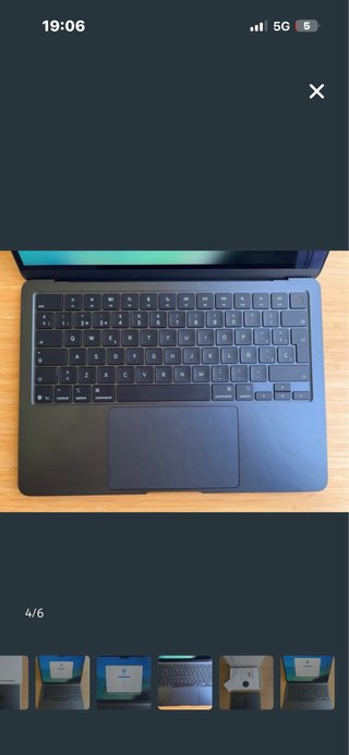 MacBook Air 13 M4 16GB 256GB SSD Midnight