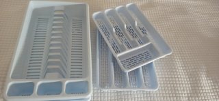 Escurridor platos y cuberteros plástico
