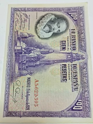 8 Billetes Antiguos Pesetas España 1951