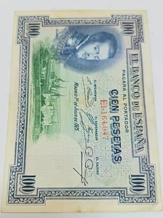 8 Billetes Antiguos Pesetas España 1951
