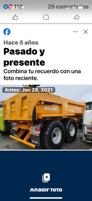 Remolque de aridos ROLLAND