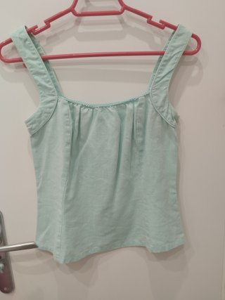 Top Verde Agua Easy Wear Talla 40