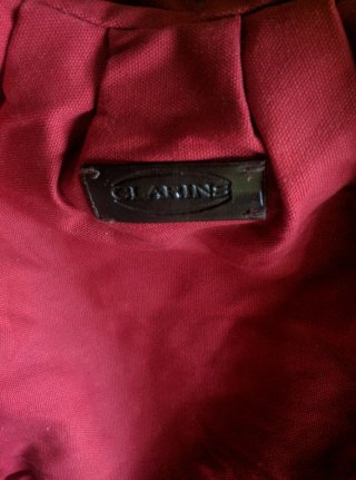 Conjunto Bolso y Neceser Clarins Rojo