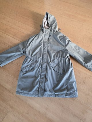 Parka Impermeable Oysho Verde
