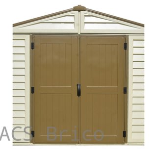 Caseta PVC Woodbridge Plus 405x324x233 cm - Duramax