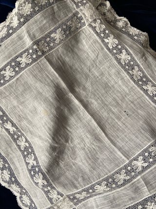 Pañuelo Dolorosa Encaje Blanco