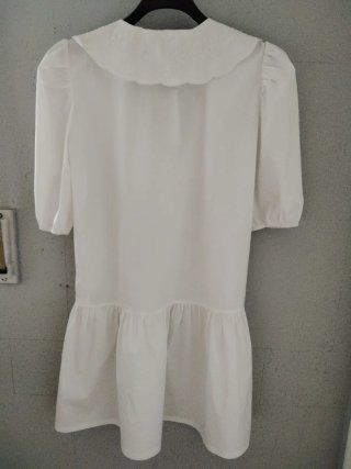 Vestido Stradivarius blanco nuevo con etiqueta