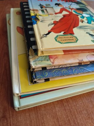 Lote 5 libros Disney antiguos