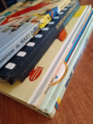 Lote 5 libros Disney antiguos