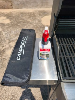 Barbacoa Gas Weber Spirit II + Accesorios