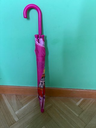 Paraguas infantil Supernenas rosa Nuevo