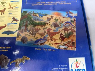 Puzzle Gigante Djeco Dinosaurios 48 Piezas