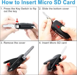 Videocamera Spia Chiavi Auto Full HD