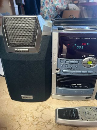 Equipo de música CD, Cassette y Radio Mx Onda