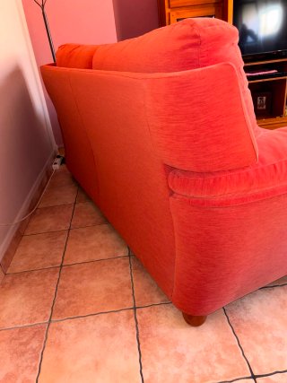Sofá de 3 plazas y sillón reclinable