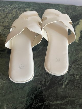 Ciabatte donna bianche misura 38