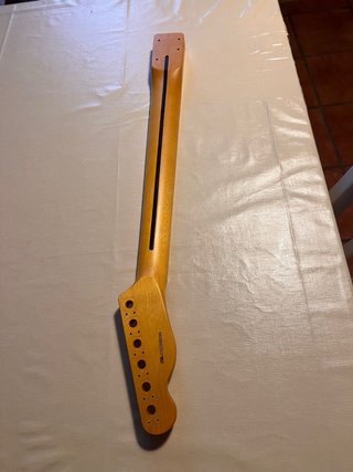 Mástil Fender Telecaster 50's Réplica con Logo.