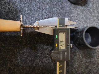 Cuchillo de caza forjado a mano