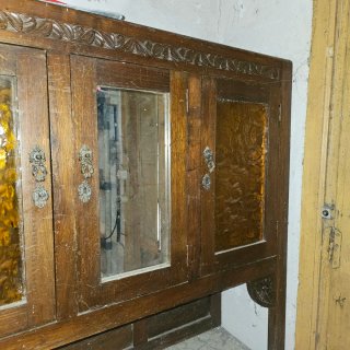 Mueble antiguo madera y mármol - Se regala
