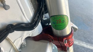 Husqvarna FE450 Enduro Moto  ITV hasta mallo 2028