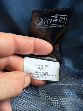 Abrigo The north face Mono Triclimate talla M