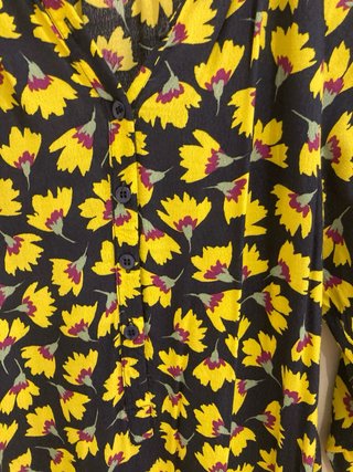 Vestido flores Zara
