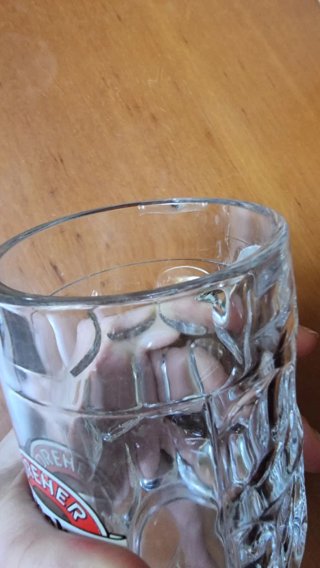 Bicchiere Dreher Birra  vintage anni 80'