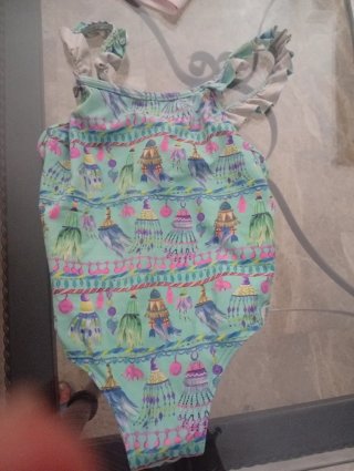 Bañador niña estampado
