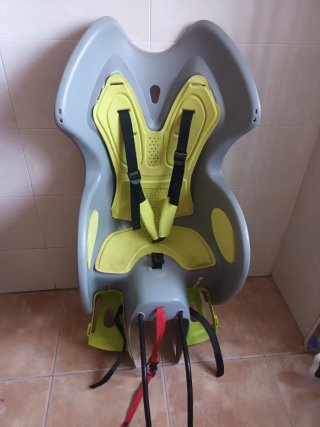 Silla porta bebés para bicicleta