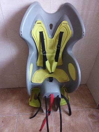 Silla porta bebés para bicicleta