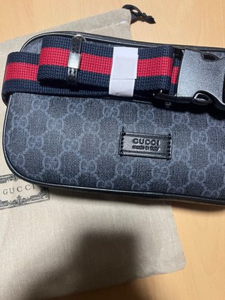 Bolso Gucci Negro Multicolor Nuevo