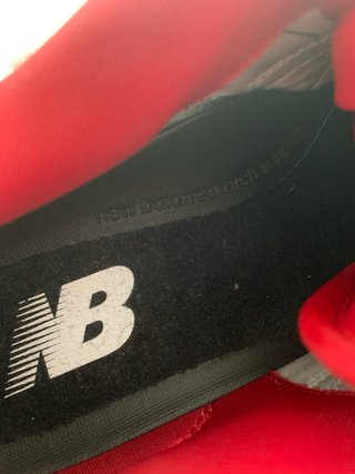 New Balance 550 Scarpe Rosse e Bianche