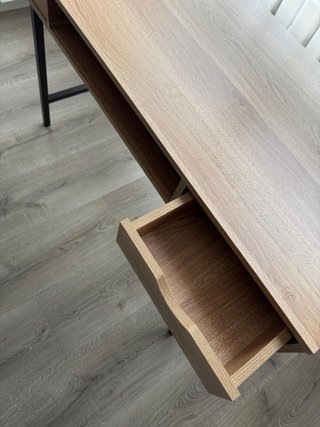 Escritorio moderno madera y metal