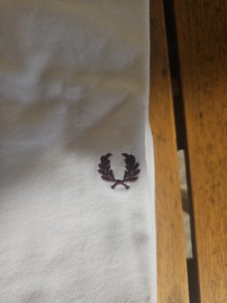 Tshirt M Fred Perry Branco