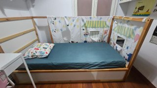Cama infantil Kura IKEA como NUEVA
