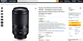Tamron 70-180mm F/2.8 Di III VXD A056SF