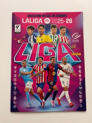 Álbum Cromos Liga Este 2025-26 Completo Panini