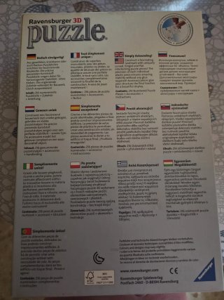 Puzzle 3D Ravensburger Casa de Campo 216 piezas