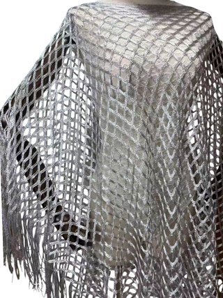 Capa Chal Plateado