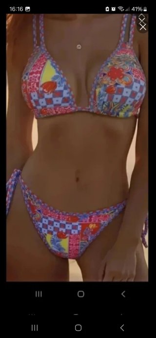 Bikini nuevo estampado