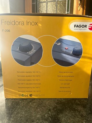 Freidora Fagor Inox F-206