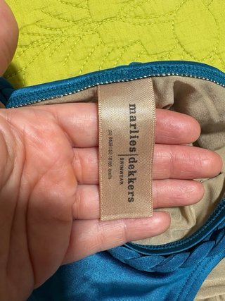 Bikini Marlies Dekkers Azul Trenzado