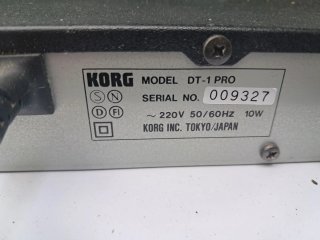 Afinador Korg DT-1 PRO