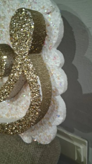 2 Letreros Felicidades Corcho Brillante