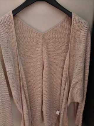 Chaqueta calada made in Italy